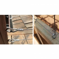 Set 50 carlige filetat, 5.5 cm, QH1406-5.5CM-50